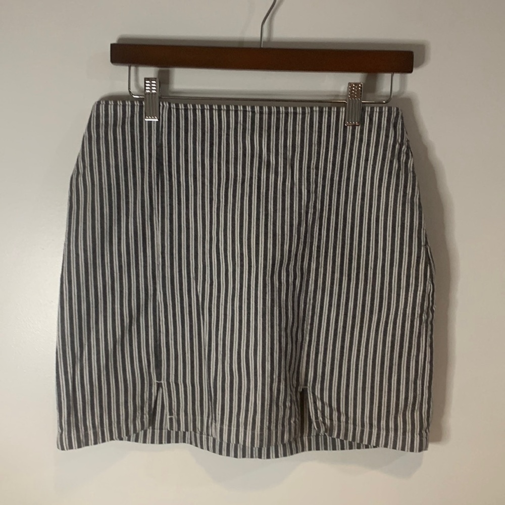 Hollister striped, high rise Mini skirt